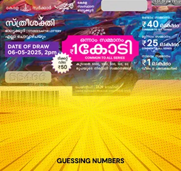 sthree sakthi lottery result today